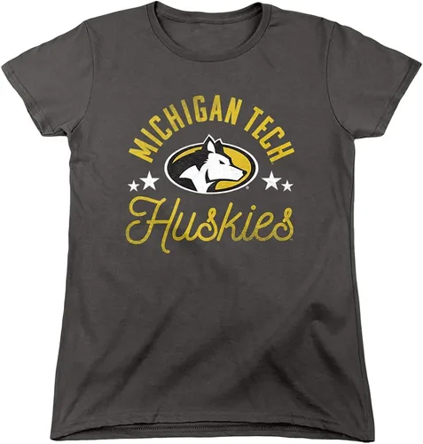 Vista 74 de LOGOVISION Colección oficial de camisetas para mujer con diseño de mascota universitaria