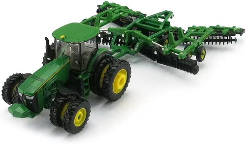 Vista 2 de ERTL John Deere 8320R Tractor y Modelo 637 Juego de discos (escala 1:64)
