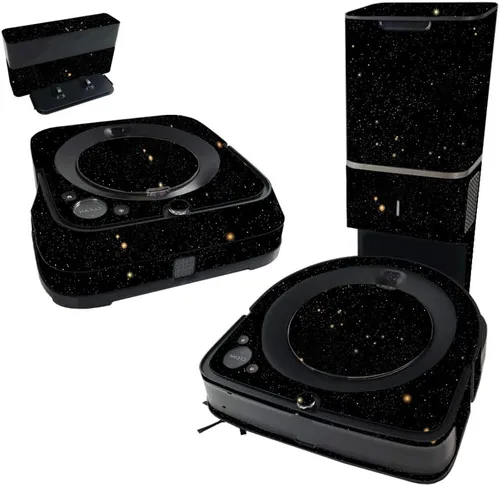 Vista 7 de MightySkins Skin compatible con iRobot Roomba s9+ Vacuum & Braava Jet m6 Bundle - Azul bebé sólido Funda protectora y única de vinilo Fácil