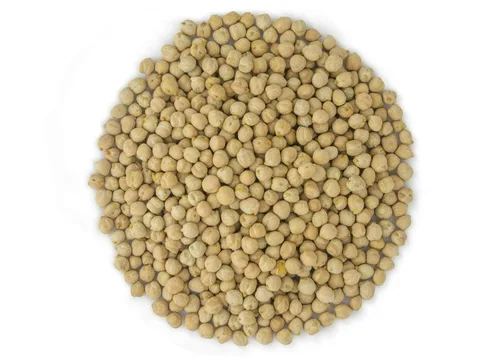 Garbanzos orgánicos (garbanzos) - Fibra dietética vegana a granel cruda/sin OMG, germinable Kosher baja en sodio (25 libras)
