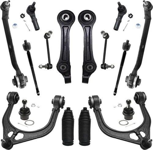 Vista 63 de Detroit Axle - Kit de suspensión frontal de 14 piezas para Honda Accord 08-12 2008 2009 2010 2011 2012, 4 brazos de control con rótulas + 4 barras