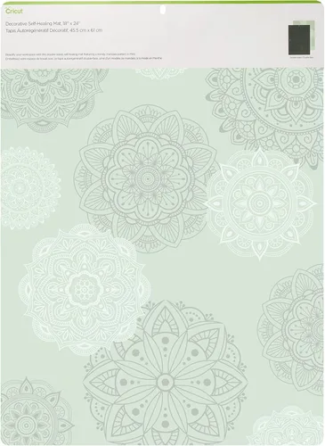 Cricut Alfombrilla de corte autorreparable – Cricut Mat para uso con cuchillo Cricut TrueControl, cortador giratorio, cuchillo de manualidades, Menta