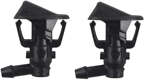 Vista 3 de 68164356AB Kit de boquilla de limpiaparabrisas de repuesto directo y manguera de líquido, compatible con Jeep JK JKU Wrangler 2013-2019 Kit