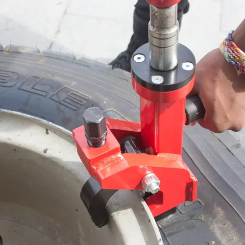 Vista 7 de BESTOOL Separador de Talón Neumático, Cambio de Neumáticos sin Esfuerzo para Automóviles, Camiones y Más (Rojo)