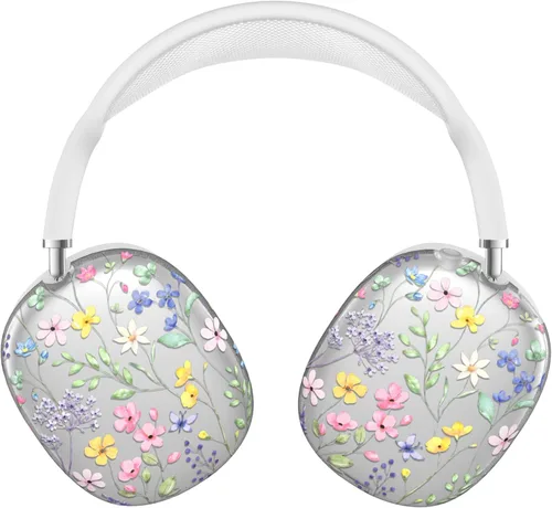 Vista 10 de VELVET CAVIAR Funda para auriculares AirPods Max Bonito diseño protector (algodón azul azúcar)