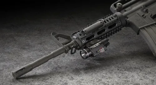 Vista 2 de Streamlight 69165 TLR-2 IRW 300-Lumen Strobing Rail Montada Luz Táctica con Láser IR, Negro