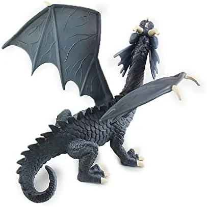 Vista 3 de Warmtree Figuras realistas de dragón volador de plástico de 6 pulgadas, regalos