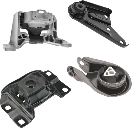 Vista 155 de TRQ Kit de montaje de motor de transmisión de motor de 5 piezas compatible con Ford Five Hundred Montego 6sp Auto AT 2005 - 2007