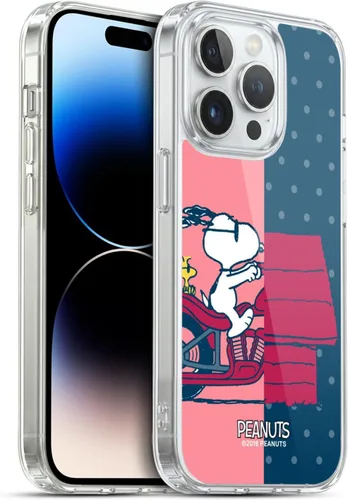 Vista 433 de Head Case Designs Officially Licensed Peanuts Charlie & Woodstock Nap Halfs and Laughs Gel Case [Military Grade Protection] Compatible with Apple