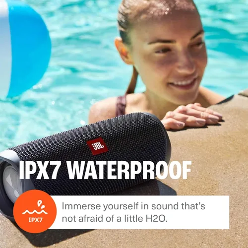 Vista 5 de JBL Flip 5 - Par de bocinas portátiles inalámbrica con conexión Bluetooth, resistentes al agua