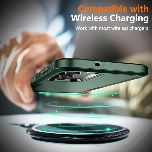 Vista 7 de SPIDERCASE Funda diseñada para Samsung Galaxy S23, [protección contra caídas de grado militar de 10 pies], paquete de 2