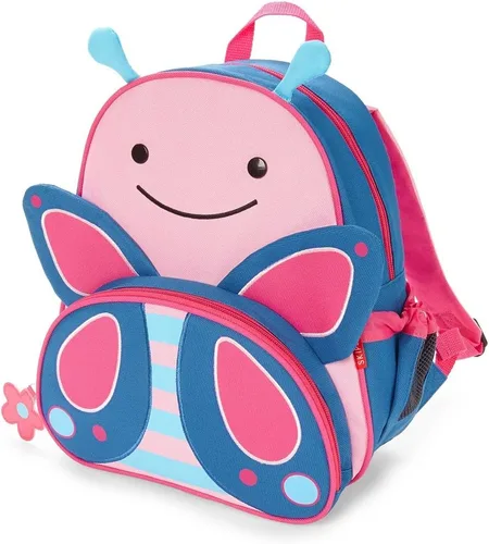 Skip Hop - Mochila para preescolar, colección Zoo, para niños pequeños de 3 a 4 años, diseño de mariposa