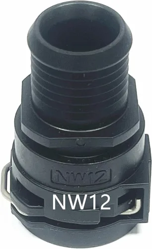NW12 Adaptador Conector de Manguera de Refrigerante, Montaje de Tubería de Radiador para Chevrolet Mercedes-Benz BMW Audi Volkswagen Volvo Buick