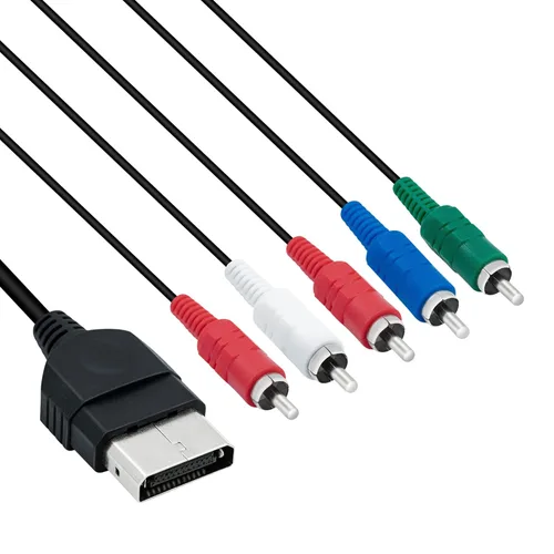 Vista 7 de Mcbazel HDTV de alta definición componente de TV compuesto AV Audio Video Cable para Classic Original Xbox sólo
