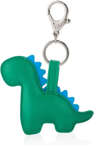 Vista 2 de Itzy Ritzy Puffy Diaper Bag Charm, Purse Charm and Keychain Vegan Leather Accessory Features A Durable Hinged Clasp and Modern Puffy Design