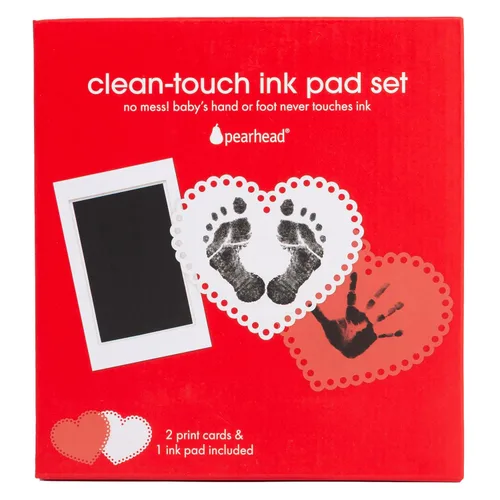 Vista 13 de Pearhead Almohadilla de Tinta para Bebé Clean-Touch, Almohadilla de Tinta Clean-Touch Sin Desorden con Tarjetas de Impresión, Segura para la Piel