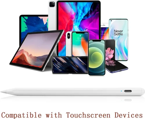 Vista 4 de Lápiz óptico para iPhone 14 Pro Max, punta fina de punta precisa y precisa, lápiz de pantalla táctil compatible con Apple iPhone 14 Pro Max y más