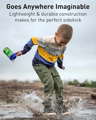 Vista 2 de CamelBak Eddy+ Kids Bite Valve Straw Tritan Renew Water Bottle Kids, with Tritan Renew