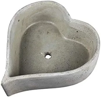 NICOLE - Molde de silicona para maceta, en forma de corazón, para hormigón, herramienta de bonsái hecha a mano