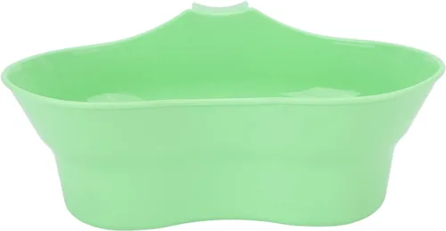 Vista 8 de Cuenca Emesis con boca ancha y asa – Taza de enjuague bucal para cama en forma de riñón grande con asa, vaso para cepillo de dientes para pacientes