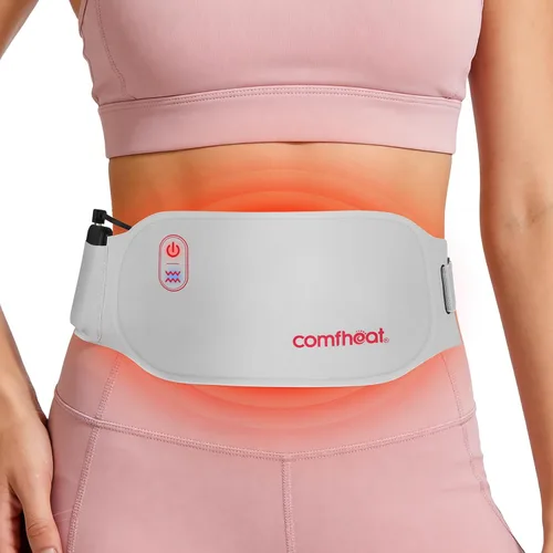 Almohadilla térmica portátil para calambres menstruales, almohadilla térmica menstrual inalámbrica de grafeno, almohadillas de calor ultrafinas