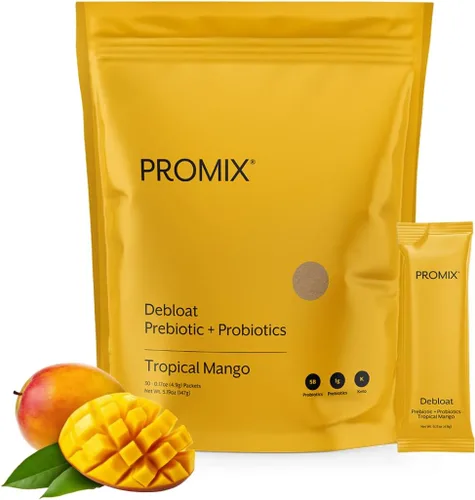 Vista 11 de ProMix Nutrition - Prebióticos y probióticos para desinflamar con baobab - Rico en vitamina C, alivio de la hinchazón, apoyo inmune - Sabor a