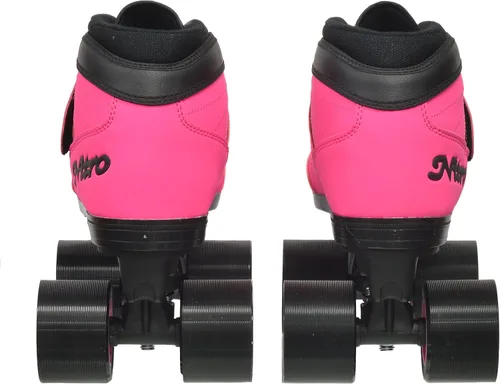Vista 5 de Epic Skates 2016 Epic Nitro Turbo 1 - Patines de cuatro velocidades para interiores y exteriores, color rosa