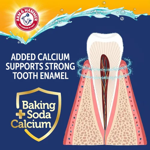 Vista 6 de Arm & Hammer Complete Care Pasta dental enzimática para perros, sabor a pollo, pasta dental enzimática para perros, bicarbonato de sodio + fórmula