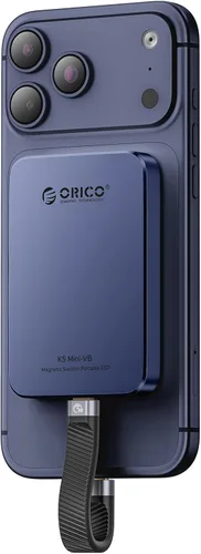 Vista 11 de ORICO SSD externo magnético de 1 TB, aleación de aluminio, hasta 2000 MB/s, 4K 120 Hz ProRes HDR Record and Store, unidad de estado sólido externa