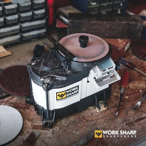 Vista 5 de Kit de lija fina para afilador de herramientas de madera Work Sharp WS3000 WSSA0002043