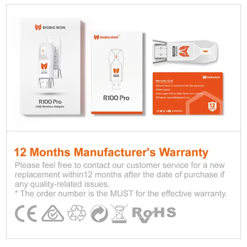 Vista 9 de Controller Adapter, BIGBIG WON Wireless USB Adapter for XboxOne XSXboxSeries XSXbox Elite Series 2PS4PS5Switch, Console Adapter for