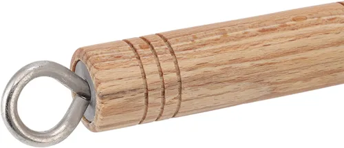 Vista 5 de Sartén para tortillas, sartén para huevos de 4 tazas con mango de madera para desayuno, panqueques, tortillas