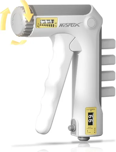 Vista 9 de Grip Strength Trainer with Finger Exerciser, Adjustable Resistance, Forearm Strengthener Hand Gripper with Counting,Black