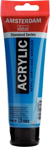 Vista 87 de Amsterdam Serie Estándar Tubo de Pintura Acrílica 120ml Azo Naranja 276 (17092762)