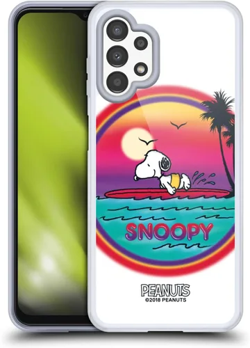 Vista 259 de Head Case Designs Officially Licensed Peanuts Beach Surf Snoopy Boardwalk Airbrush Gel Case [Military Grade Protection] Compatible with Google Pixel