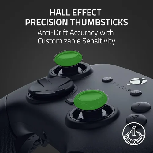 Vista 5 de Razer Wolverine V3 Tournament Edition Wired Gaming Controller: Licensed for Xbox Series X S, Xbox One, Windows PC - 6 Remappable Buttons - Fast
