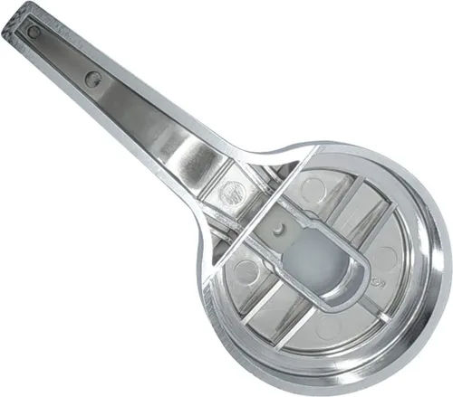 Vista 5 de Reemplazo de la manija de control de la palanca de temperatura de la ducha para manijas de mezcla, ABS cromado