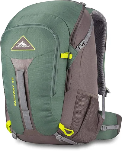 Vista 11 de High Sierra Pathway - Mochila de senderismo con marco interno, Gris Azul/Mercurio/Azul Haze), 79547-8521