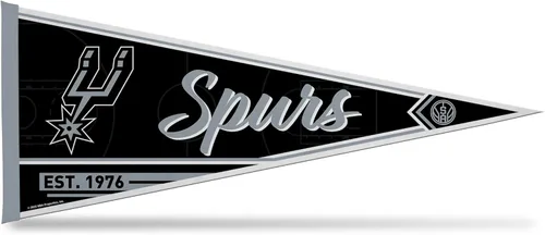 Vista 11 de Rico Industries NBA Basketball 12" x 30" Felt Wall Décor Pennant - Great for Home/Bed Room/Man Cave Décor