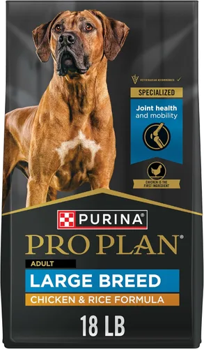 Vista 15 de Purina Pro Plan Alimento seco para perros de raza grande con alto contenido de proteínas con probióticos para perros, fórmula de ternera y arroz