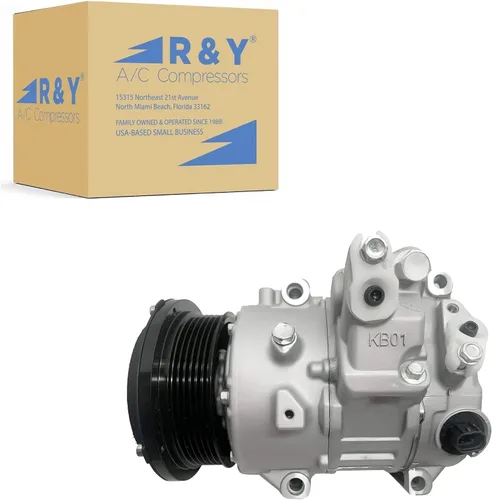 Compresor de aire acondicionado automotriz RYC y embrague de A/C AEG368-01
