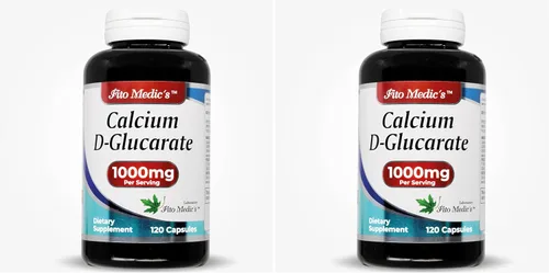 Vista 7 de Laboratorio - d-glucarato de calcio, calcio 1000 mg -120 cápsulas, suplemento de calcio - apoyo para la menopausia - armonía hormonal