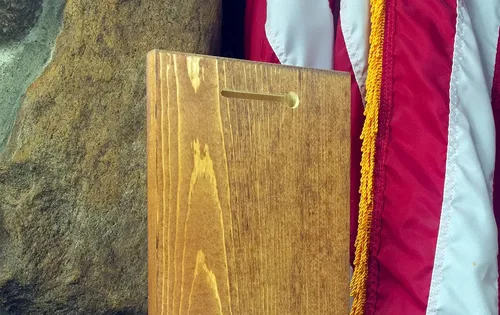 Vista 6 de Bottle Opener with Cap Catcher - Wall Mount or Freestanding - Laser Engraved - Personalized Wood Gift - Boxed Monogram - Christmas, Groomsmen