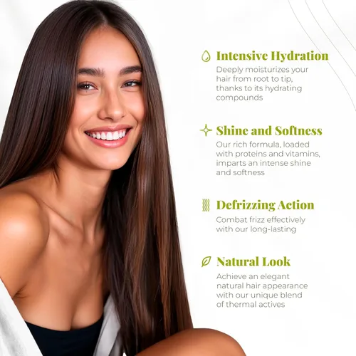 Vista 6 de Bio Protein - Tratamiento orgánico de queratina brasileña - Alisado de cabello sin formaldehído, Keratina Brasileña, 100ml/3.38 fl oz