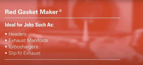 Vista 6 de Permatex 34628 Right Stuff - Máquina de juntas de alta temperatura, 90 minutos, color rojo, 3 onzas