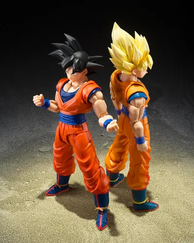 Vista 9 de TAMASHII NATIONS - Dragon Ball Z - Son Goku (El Saiyan de Corazón Noble) Figura de acción S.H.Figuarts