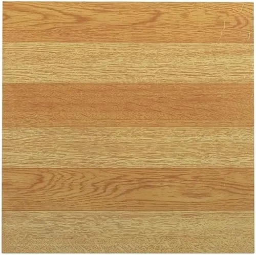 Vista 13 de Tivoli - Azulejos de vinilo autoadhesivos, 45 azulejos de 12 x 12 pulgadas, parquet de roble mediano Three Finger - Suelo de bricolaje para despegar