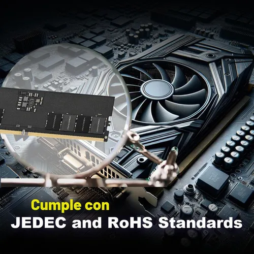 Vista 2 de ANACOMDA DDR5 estándar 5600MHz 16GB CL46 RAM de escritorio UDIMM 288 pines módulo de memoria - DRAM sin overclocking - Memoria Plug & Play estable