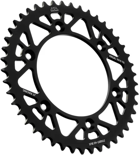 Vista 23 de JT Sprockets JTA897.38BLK - Piñón trasero de aluminio anodizado 7075 T6, color negro