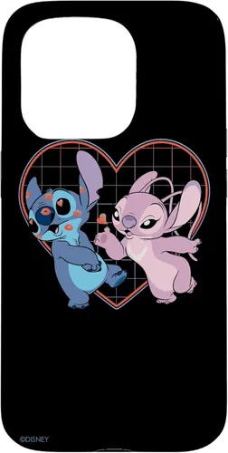 Vista 14 de Disney Lilo and Stitch Angel Heart Kisses - Carcasa para iPhone 17
